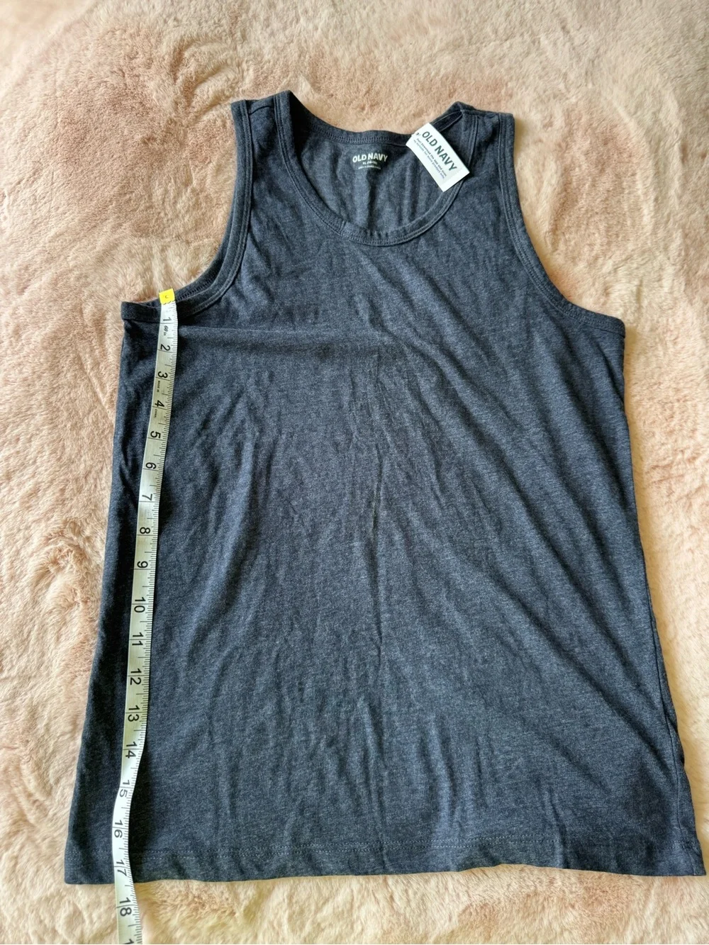 NWT Old Navy Softest Tank Top Dark Blue Boys Size XL